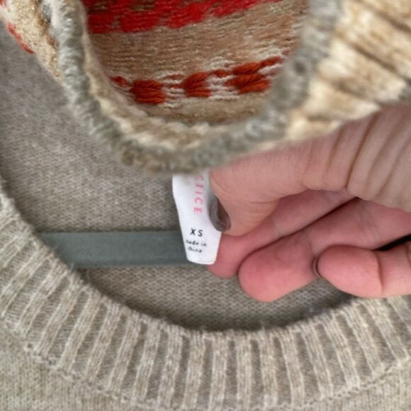 Daily Practice Anthropologie multicolor sweater Dress - Picture 5 of 9